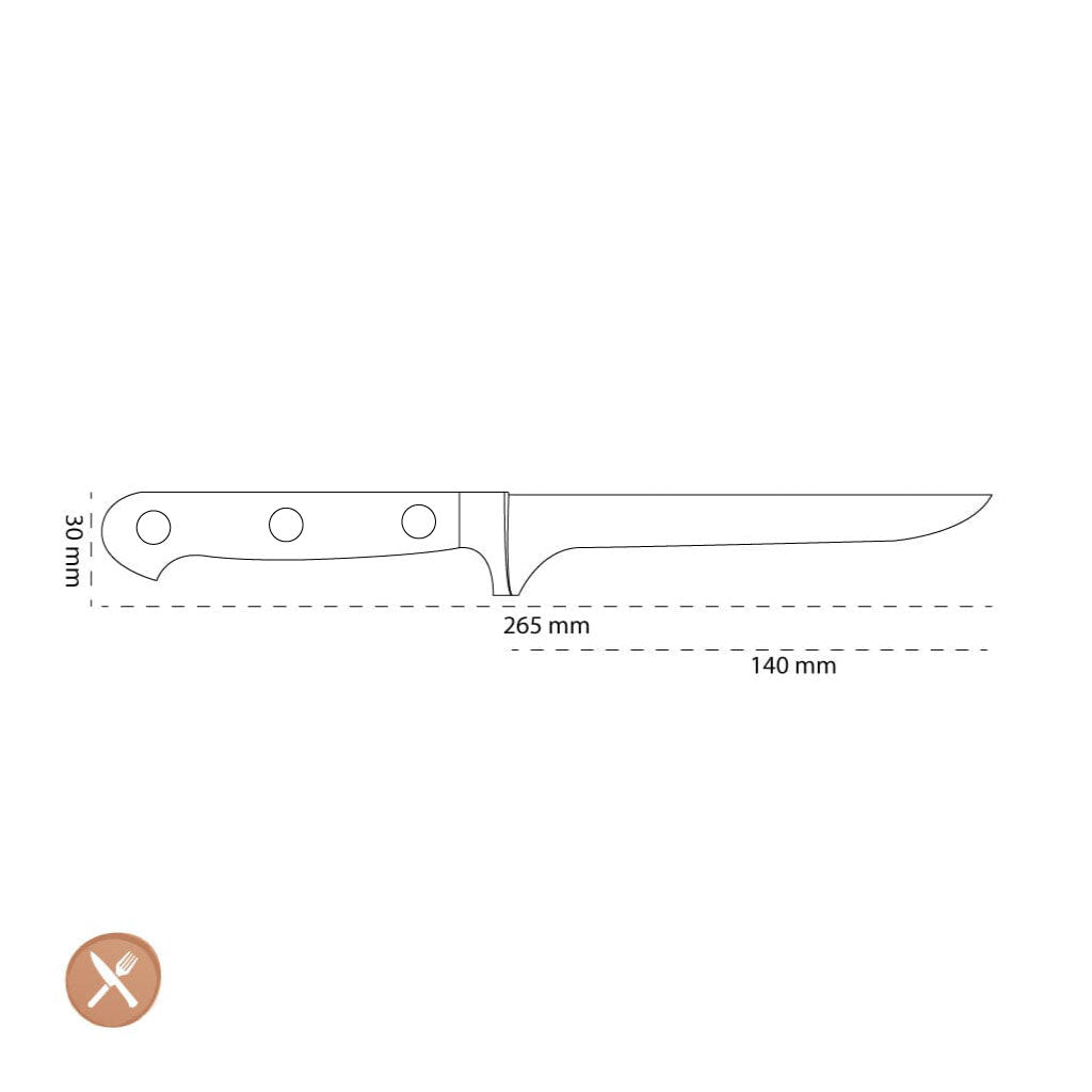 Zwilling - Prof S Uitbeenmes 140 mm