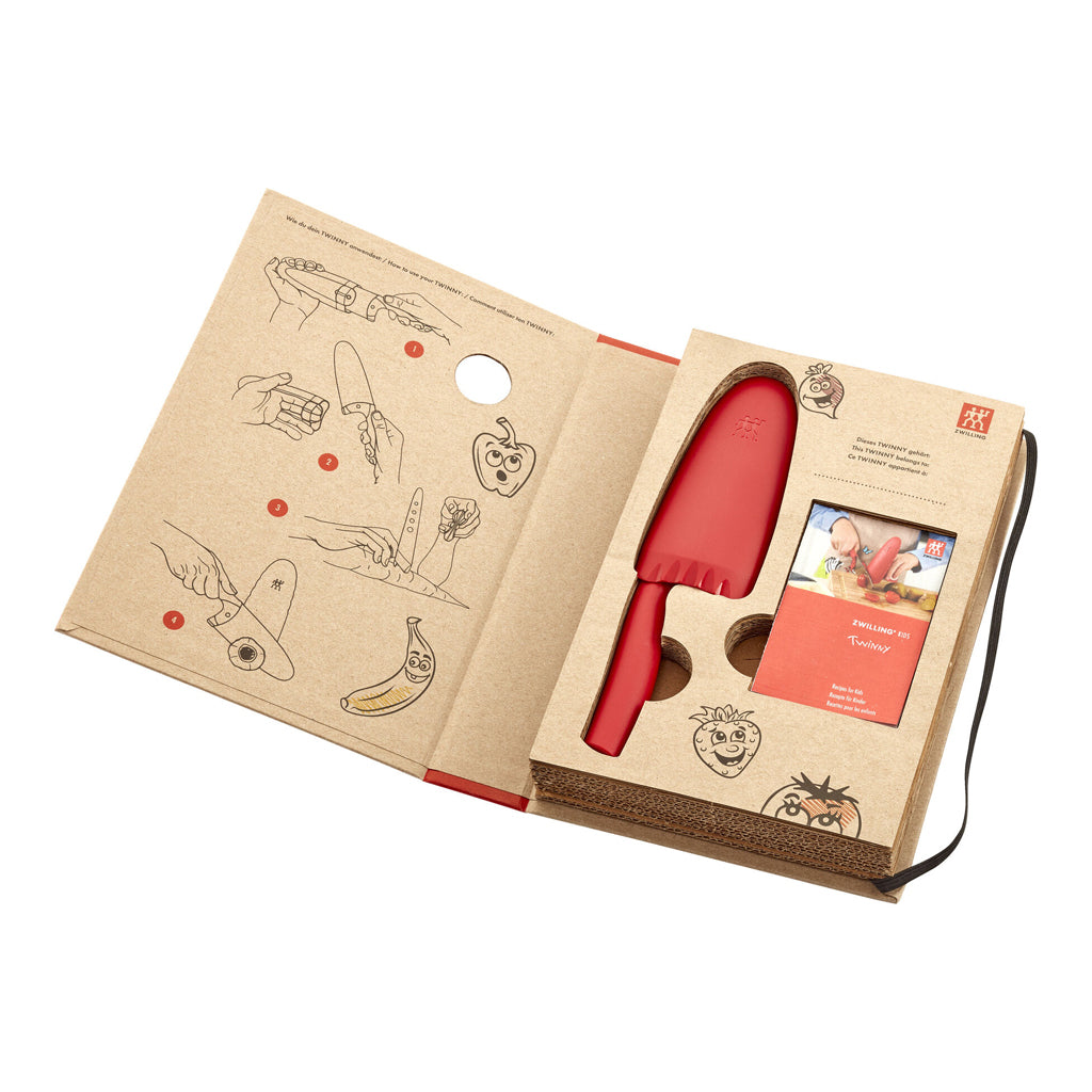 Zwilling - Couteau pour enfants Twinny - Rouge