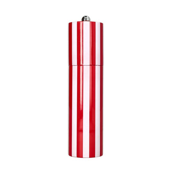 Addison Ross - Column Striped Peper & Zoutmolen Red & White 24 cm Peper/Zoutmolen Addison Ross 