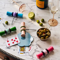 Addison Ross - Kurkentrekker - Bow Tie - Aqua & Lilac Addison Ross 