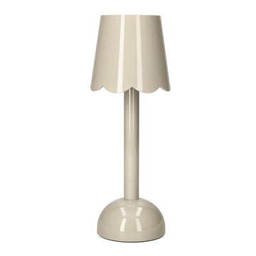 Addison Ross - Scallop Tafellamp LED - Cappuccino - 28 cm Tafellamp Addison Ross 
