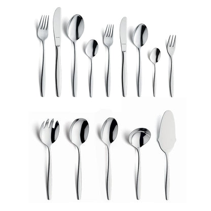 Amefa - Florence - Ménagère 60 pièces pour 6 personnes - Finition brillante - Couleur argent