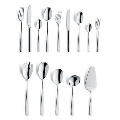 Amefa - Martin - Ménagère 60 pièces pour 6 personnes - Finition brillante - Couleur argent