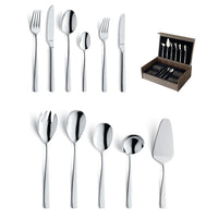 Amefa - Martin - Coffret de couverts 78 pièces pour 12 personnes - Finition brillante - Couleur argent