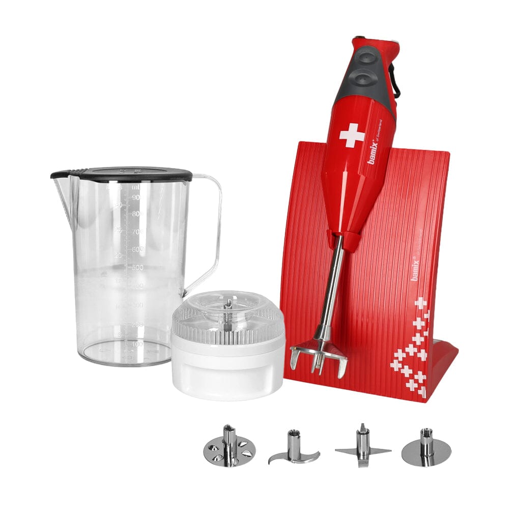 Bamix - swiss line m200 red Staafmixer set Bamix 