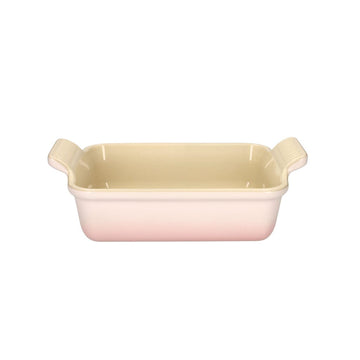 Le Creuset - Heritage Ovenschaal rechthoekig Shell Pink 19 x 14 cm