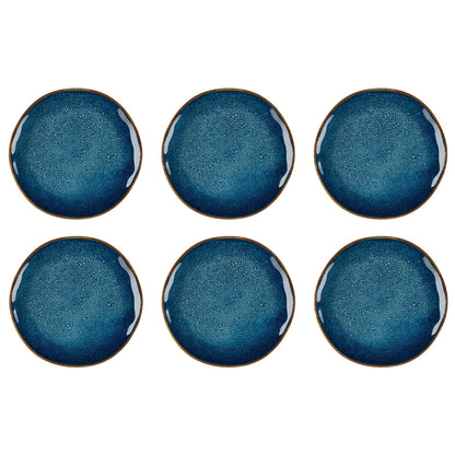 Medard de Noblat - Vertigo Denim Dinnerbord 27 cm (set van 6)