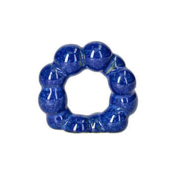 BYON - Ronds de serviette portion - Bleus - Lot de 4