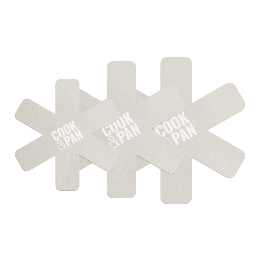 Cook & Pan Go Ivory Pannenbeschermer 3-Pack