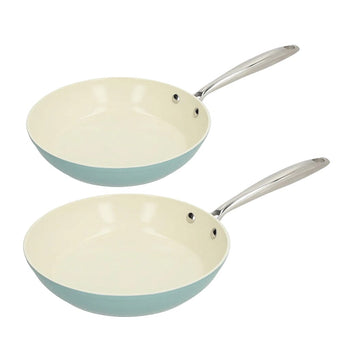 Cook & Pan - Go Blue Koekenpannenset 2-delig Pannenset Cook & Pan 