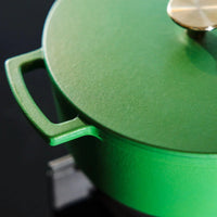 Cook & Pan - Go Green Gietijzeren Braadpan 24 cm - 4 liter Braadpan Cook & Pan 