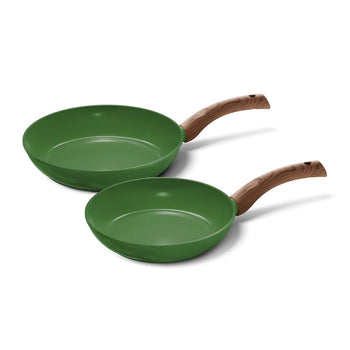 Cook & Pan - Go Green Koekenpannenset 2-delig Pannenset Cook & Pan 