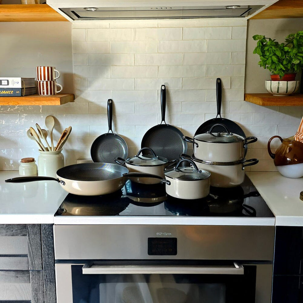 Cook & Pan - Honey Taupe of Mind Pannenset 9-delig – KookGigant