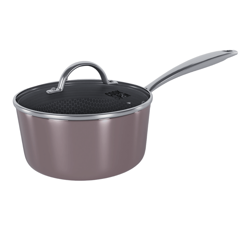 Cook & Pan - Honey Taupe of Mind Steelpan 18 cm met glazen deksel Cook & Pan 