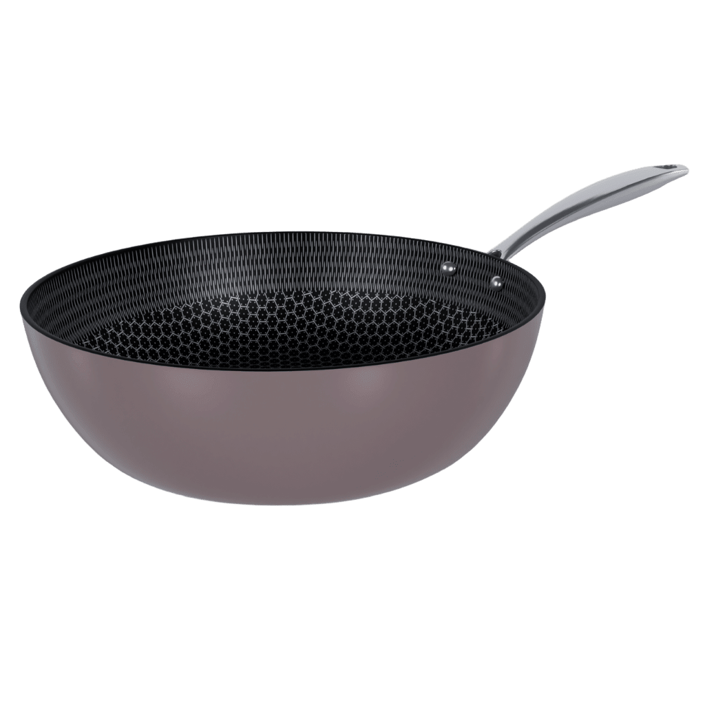 Cook & Pan - Honey Taupe of Mind Wokpan 30 cm Cook & Pan 