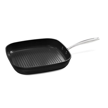 Poêle à griller signature Cook &amp; Pan 28 cm - Poêle à crêpes Cook &amp; Pan