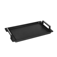 Eurolux - Teppanyaki plaat met grepen 41x24x2,5CM Teppanyakiplaat Eurolux 