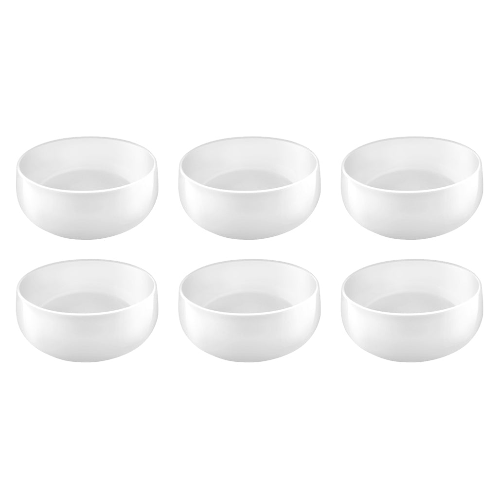 Medard de Noblat - Yaka White Ontbijkom 13 cm (set van 6)