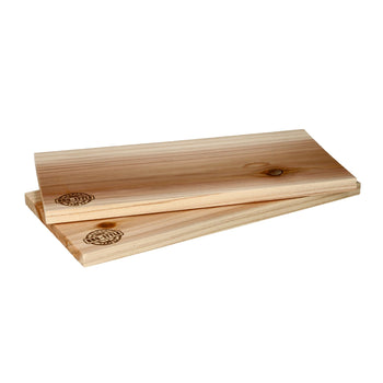 Planche à griller en bois de cèdre GEFU - Lot de 2 