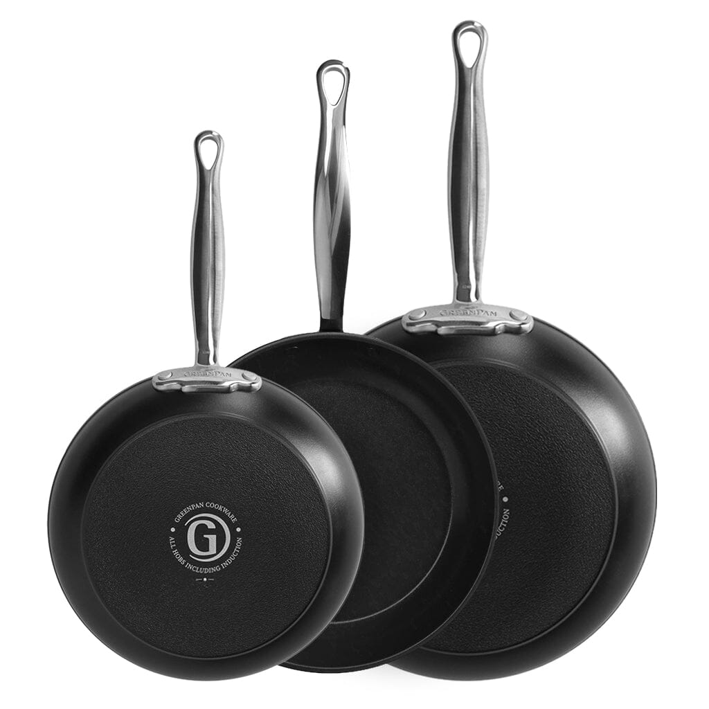 GreenPan - Barcelona Pro 3-delige Koekenpannenset 20/24/28 cm Pannenset GreenPan 
