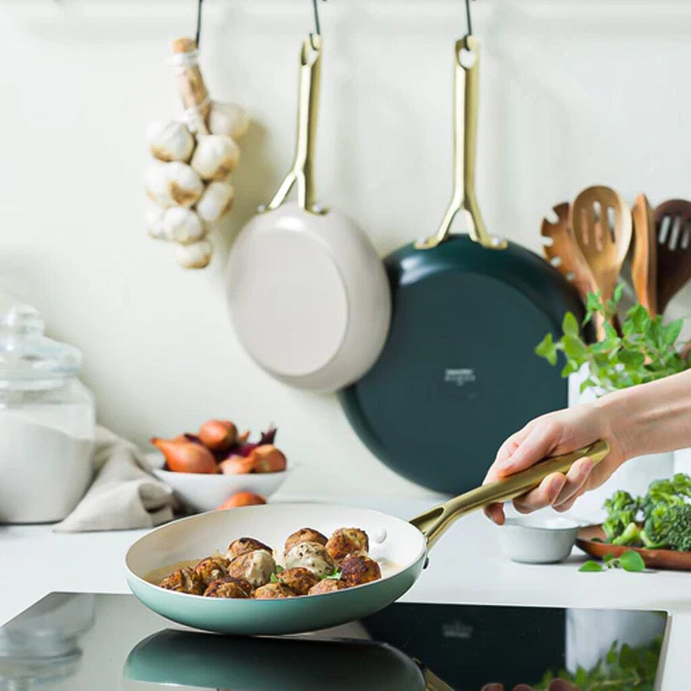 GreenPan - Natural 3-delige pannenset met keramische antiaanbaklaag 20 ...