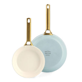 GreenPan - Padova Light Blue 2-delige Pannenset met keramische antiaanbaklaag Pannenset GreenPan 