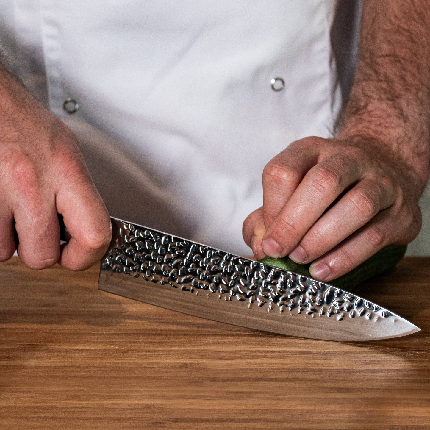 Shinrai Knives - Hammered RVS 6-delige Messenset