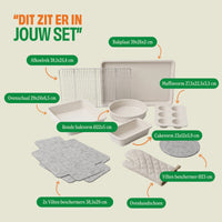 Cook & Pan - Go Ivory Bakset 9-delig