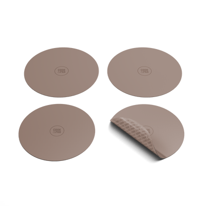 Cook & Pan - Taupe of Mind Inductiebeschermer set - 4 Pack