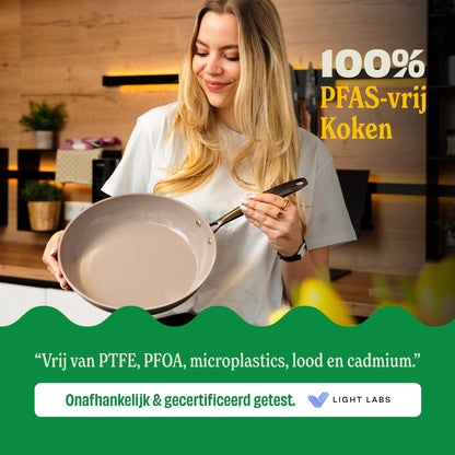 Cook & Pan - Taupe of Mind Hapjespan 28 cm