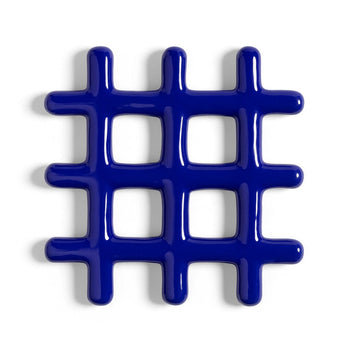 &amp;Klevering - Dessous de verre - Grille - Dessous de verre bleu &amp;Klevering