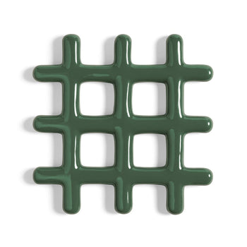 &amp;Klevering - Dessous de verre - Grille - Dessous de verre vert &amp;Klevering