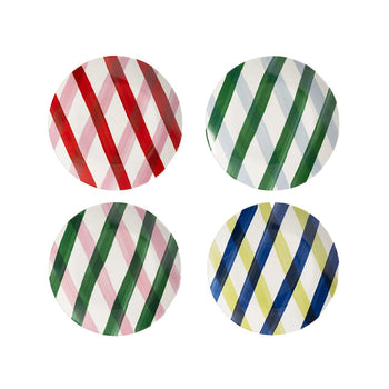 &amp;Klevering - Assiettes à petit-déjeuner Bliss - Lot de 4 &amp;Klevering