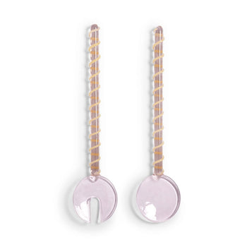 &amp;Klevering - Couverts à Salade Sling - Rose &amp;Klevering