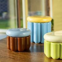 &Klevering - Voorraadpot Charlo - Bruin &Klevering 