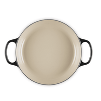 Le Creuset Braadpan Campagnard - Ø26 CM - Gietijzer - Mat Zwart Braadpan Le Creuset 