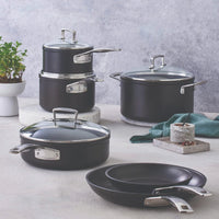 Le Creuset - Braadpan met anti-aanbaklaag en glazen deksel Braadpan Le Creuset 