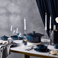 Le Creuset - Braadpan Rond in Geëmailleerd Gietijzer - Nuit - 28 cm Braadpan Le Creuset 