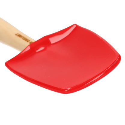 Le Creuset - Grote spatel volledig in silicone Kersenrood Le Creuset 