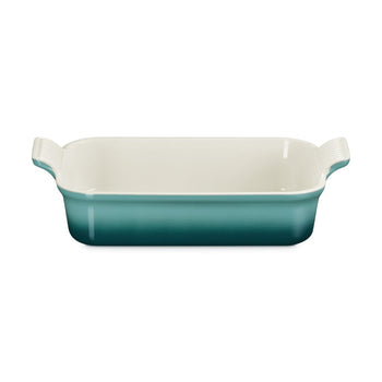 Le Creuset - Heritage Ovenschaal rechthoekig Blue Riviera 26 x 19 cm Ovenschaal Le Creuset 