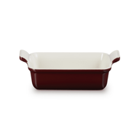 Le Creuset - Heritage Ovenschaal rechthoekig Garnet 19 x 14 cm Ovenschaal Le Creuset 
