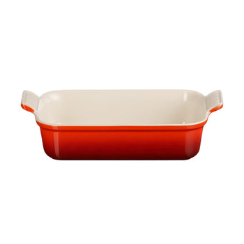 Le Creuset - Heritage Ovenschaal rechthoekig Kersenrood 26 x 19 cm Ovenschaal Le Creuset 