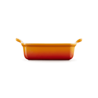 Le Creuset - Heritage Ovenschaal rechthoekig Oranjerood 19 x 14 cm Ovenschaal Le Creuset 