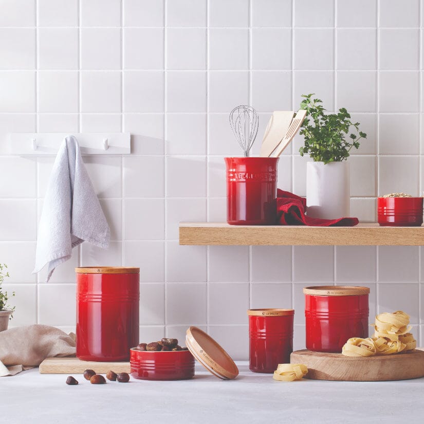 Le Creuset - Keukengerei houder Kersenrood 15cm 1,1l Keukengerei houder Le Creuset 