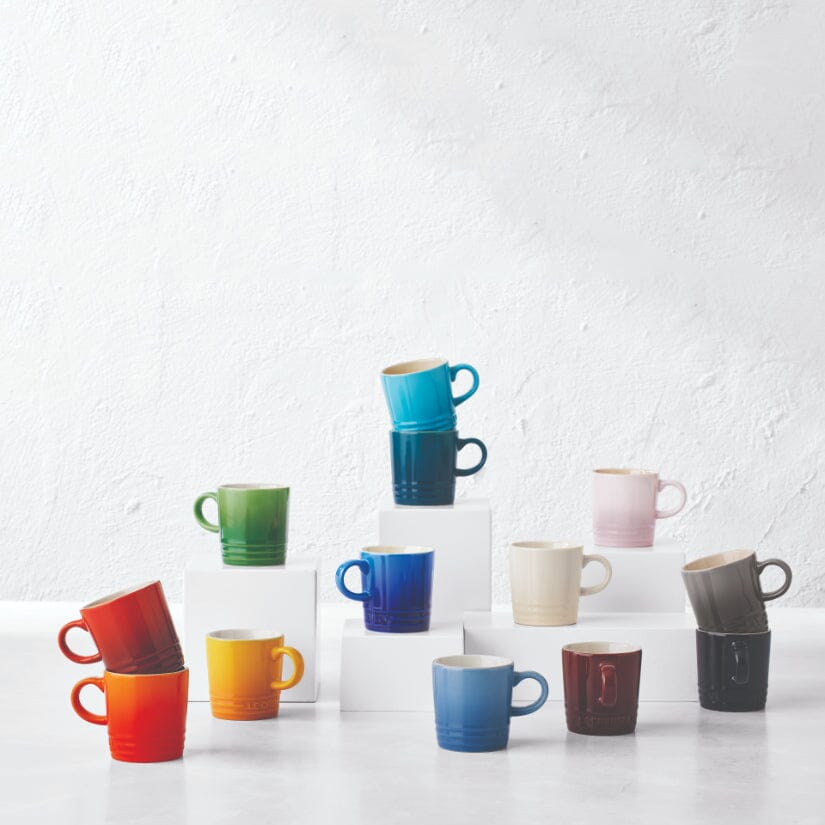 Le Creuset - Koffiebeker Ebbenzwart 0,2l Bekers Le Creuset 
