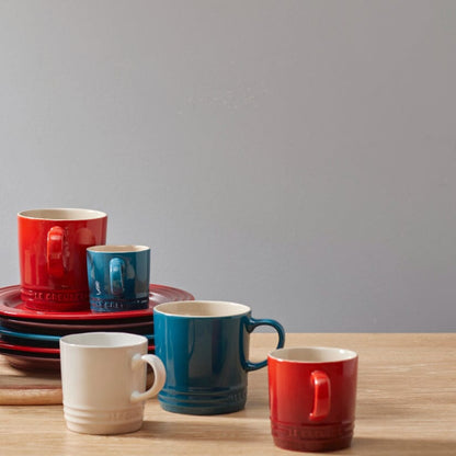 Le Creuset - Koffiebeker Kersenrood 0,2l Bekers Le Creuset 