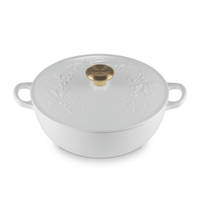 Le Creuset - Marmite Holly Cotton 26 cm 4,1 L Braadpan Le Creuset 