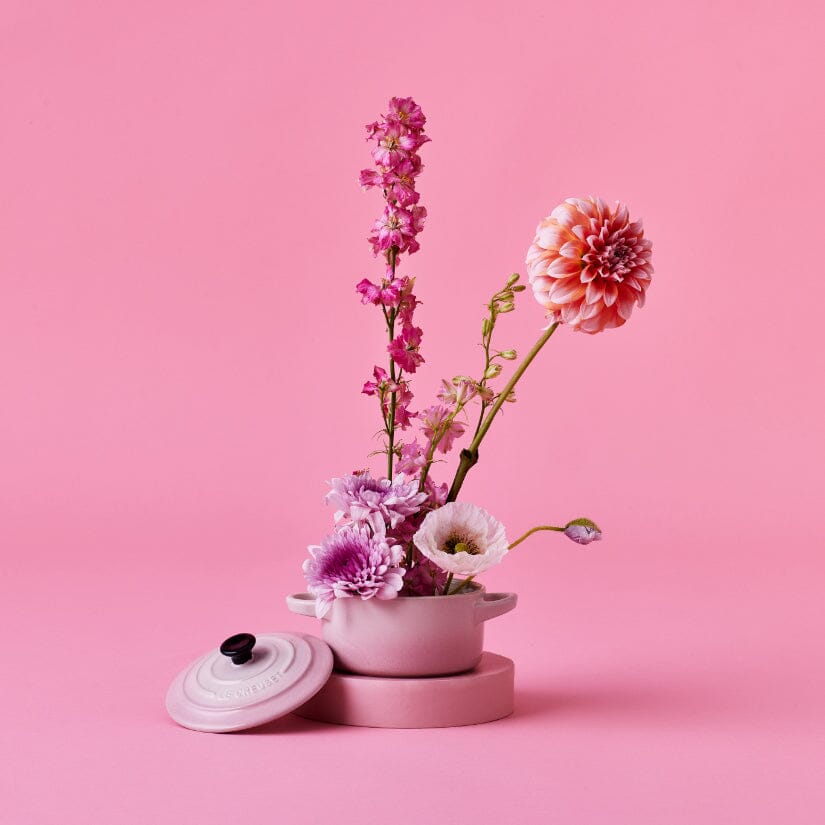 Le Creuset - Mini-Braadpan Shell Pink 10cm 0,2l Braadpan Le Creuset 