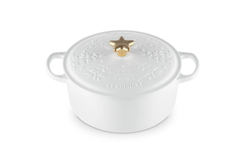Le Creuset - Noel braadpan 4,2 liter ø 24 cm gietijzer Cotton Braadpan Le Creuset 