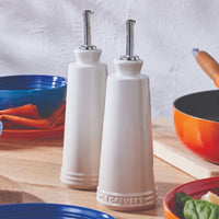 Le Creuset - Olie- en Azijnset Meringue 20x9cm 0,3l - 2 stuks Olie en azijnstel Le Creuset 